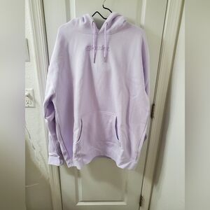 Glossier Purple Oversized Hoodie